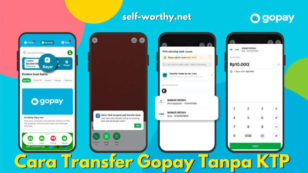 Cara Transfer Gopay Tanpa KTP dalam 5 Langkah, Super Best !